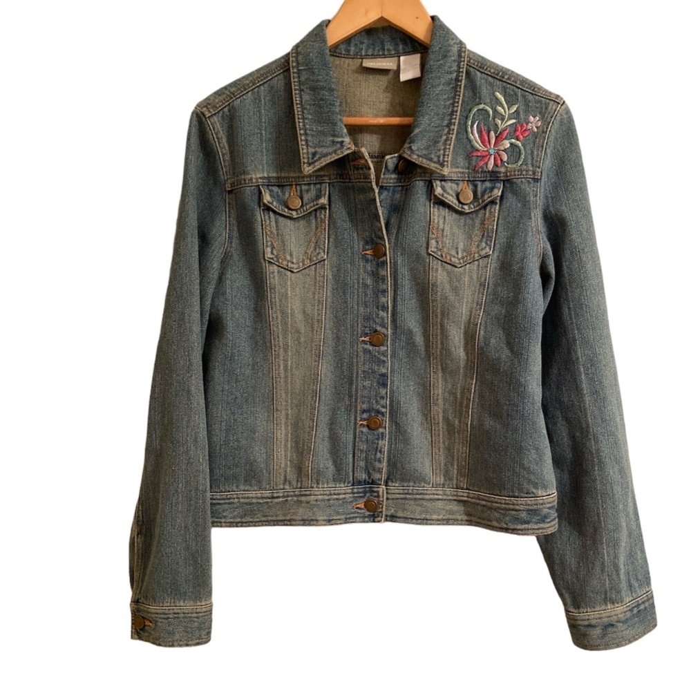 FieldGear Women's Embroidered Denim Jacket